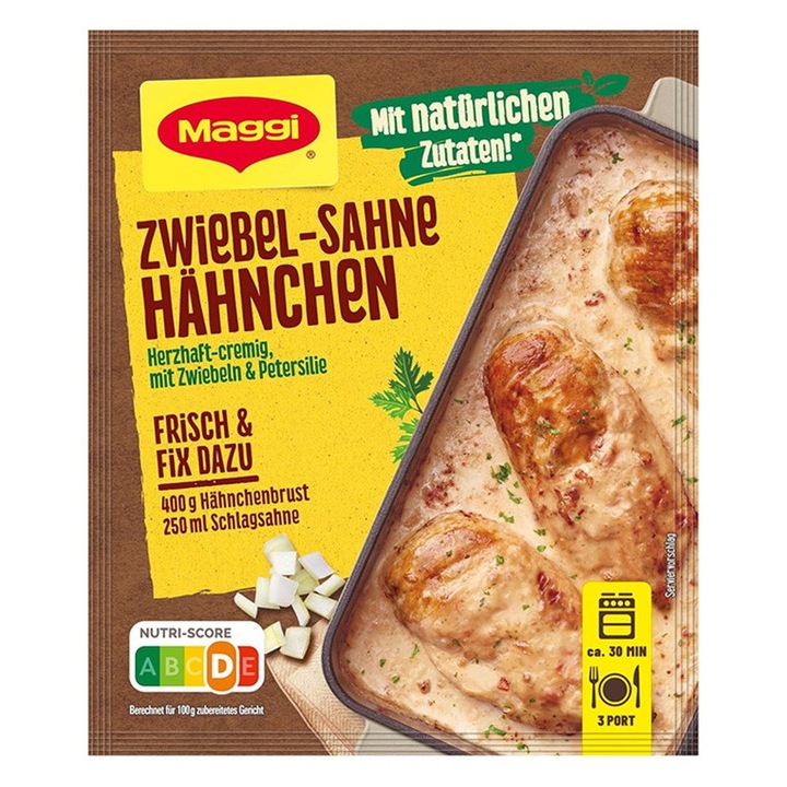 Maggi Fix pentru pui cu sos de ceapa si smantana 26g