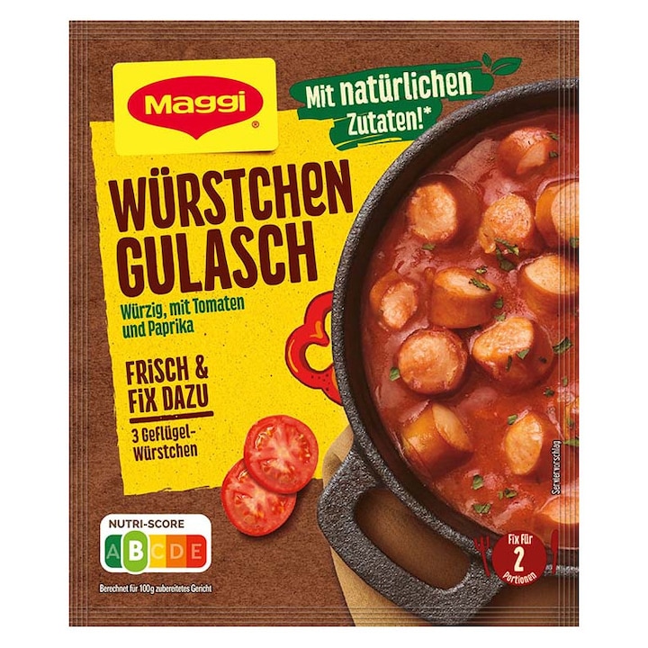 Maggi Fix baza condimente pentru gulas de carnati 30g