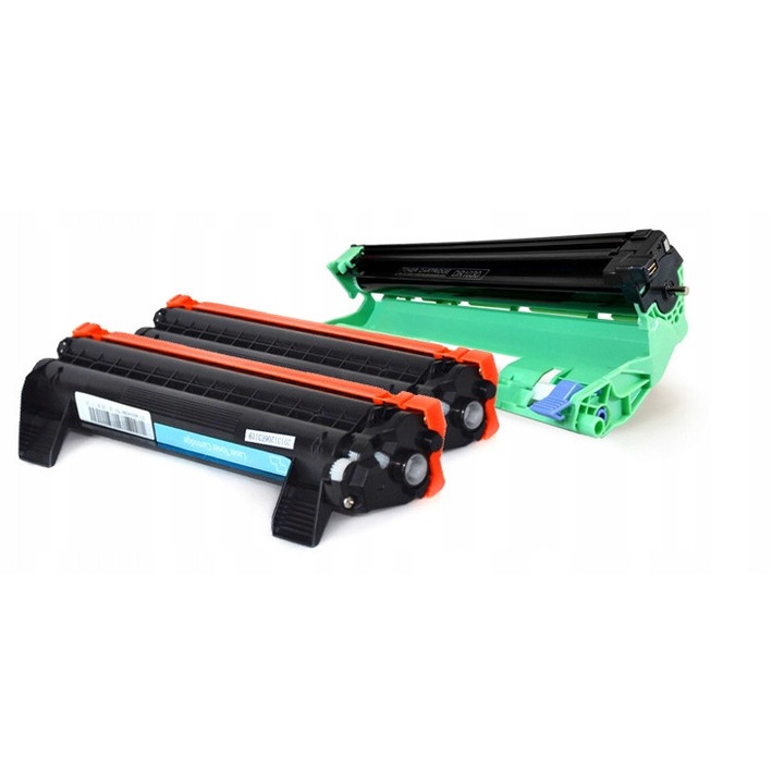 Kompatibilis Brother TN1030 DR1030 fekete toner és dob szett 1000x10000 oldal