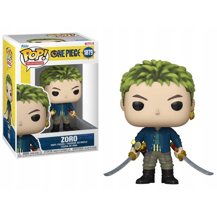 Figurina Funko POP One Piece Zoro vinil 10x15cm