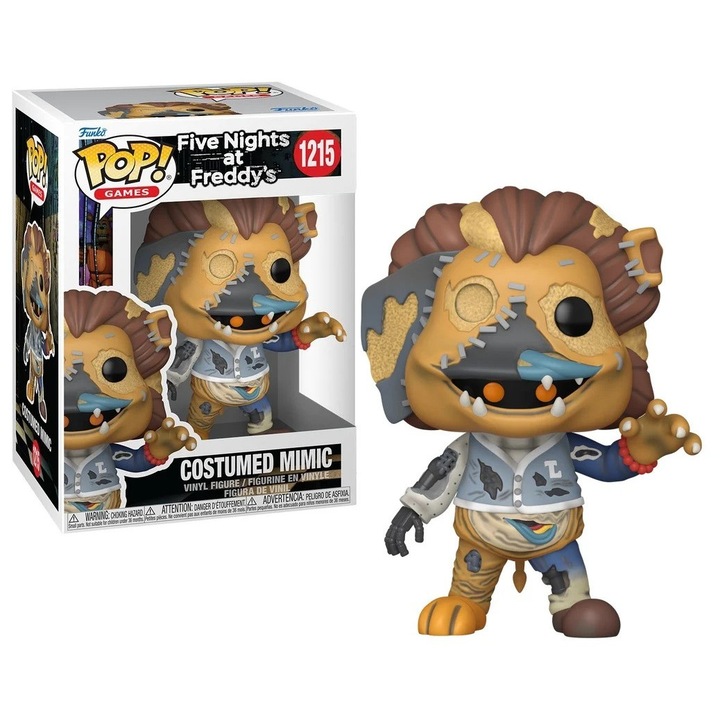 Funko Pop Five Nights at Freddy's Costumed Mimic figura, vinil, gyűjthető, többszínű, 1 db