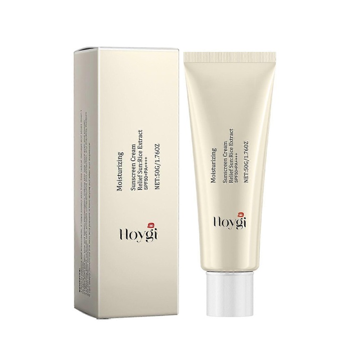 Crema hidratanta protectie solara Hoygi, extract castravete, 2 buc