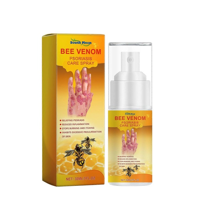 Spray ingrijire psoriazis South Moon, 3 buc, calmant, hidratant