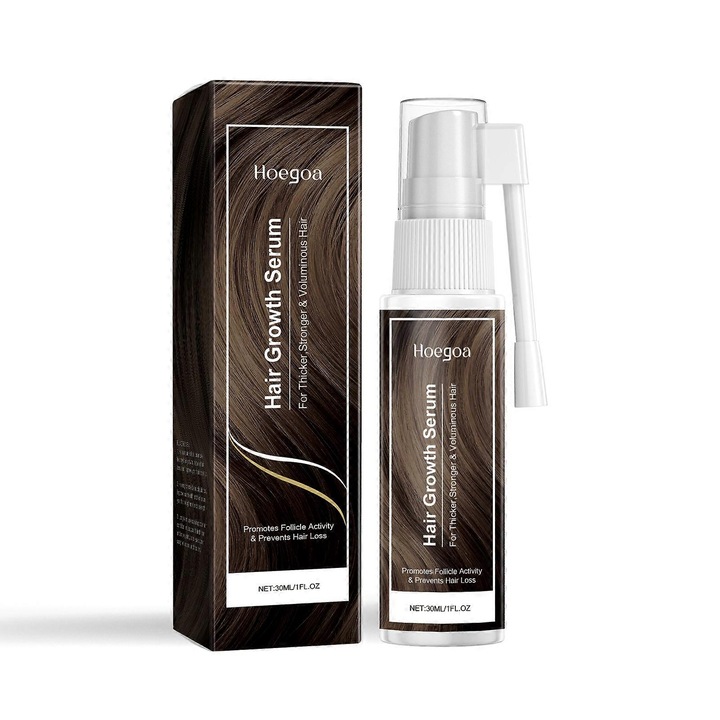 Ser tratament par Hoegoa, esenta ingrijire scalp, volum, protectie, 1 buc