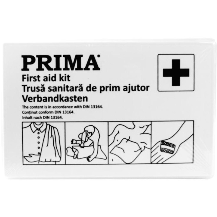 Set 2 x Trusa Prim Ajutor Auto din13164, Avizata RAR, Prima