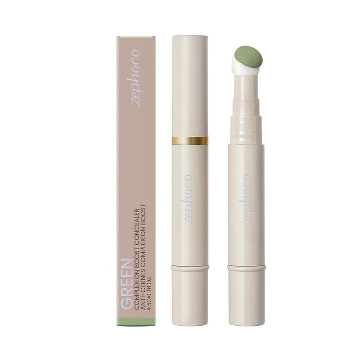 Corector Zephoco Verde, usor, uniform, 15ml
