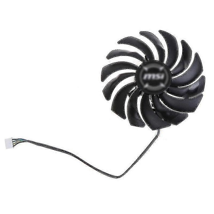 Ventilator racire placa video 95x95x15mm 4 pini, OEM, negru