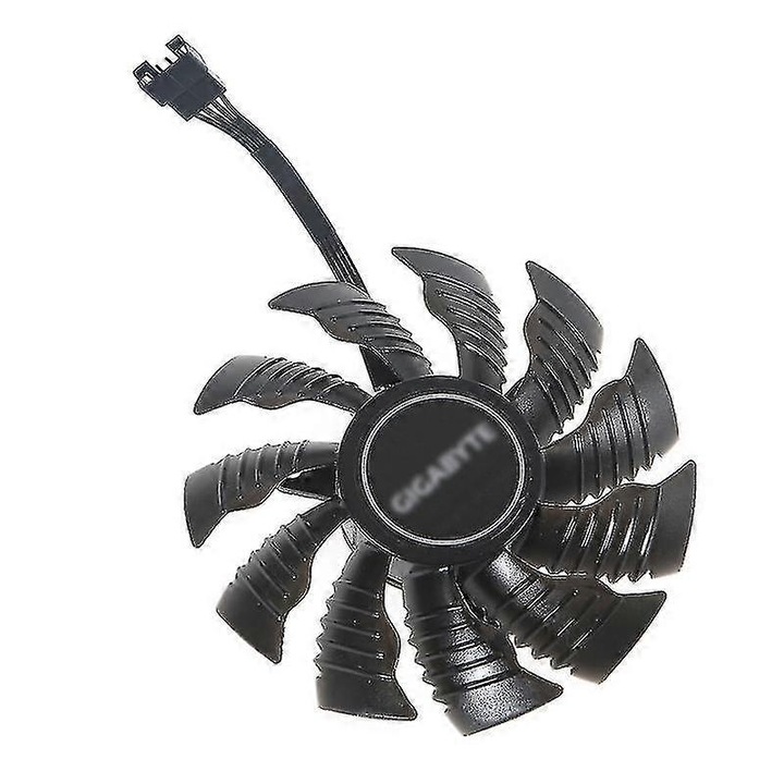 Ventilator racire placa video 82x82x15mm set 3 piese, negru