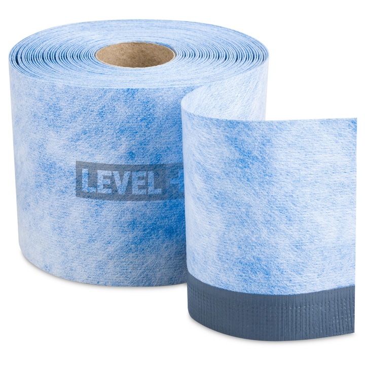 LEVEL+ PL3 vízszigetelő szalag, kék, 120x1.2mm