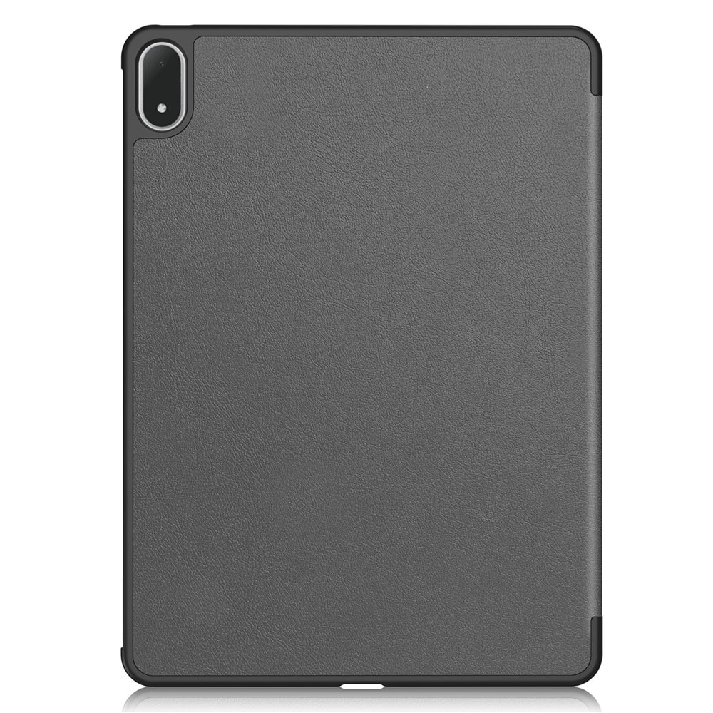 Etui cu clapeta XGSM Smartcase compatibil OnePlus Pad 3/OnePlus Pad 2 Pro/Oppo Pad 4 Pro, din PU, microfibra si PC, cu suport reglabil si functie de trezire si adormire automata, gri, 1 buc