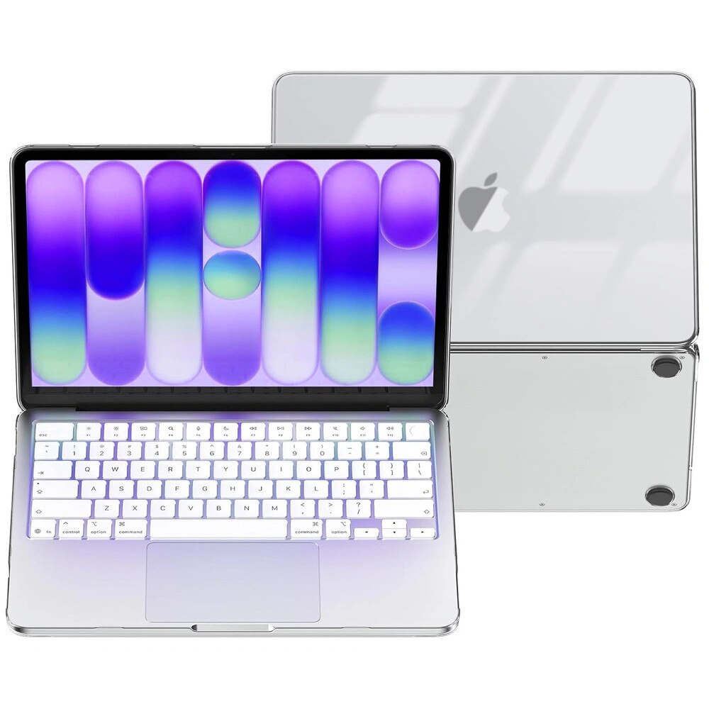 Carcasa/etui XGSM Pentru MacBook Neo 13 A3404, hard case, protectie impotriva zgarieturilor si socurilor, colturi intarite, transparent, 1 buc