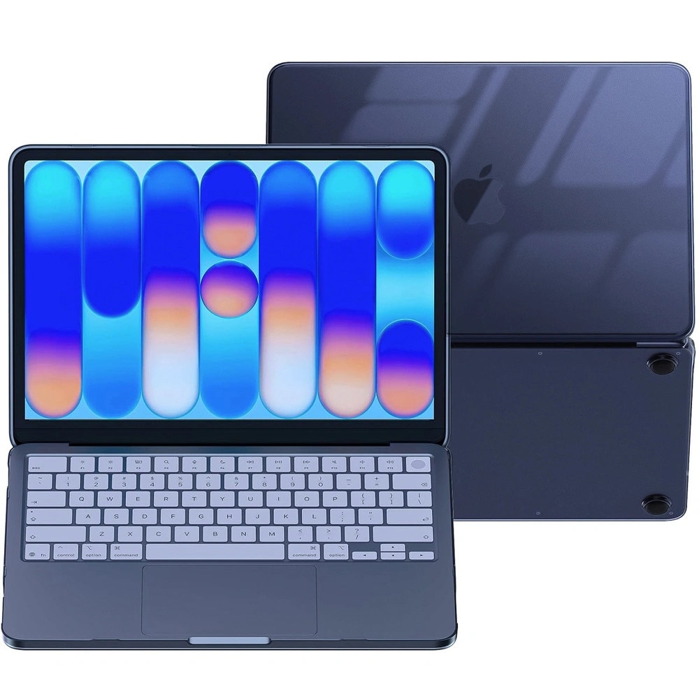Husa hard case XGSM Pentru MacBook Neo 13 albastru slim 13inch