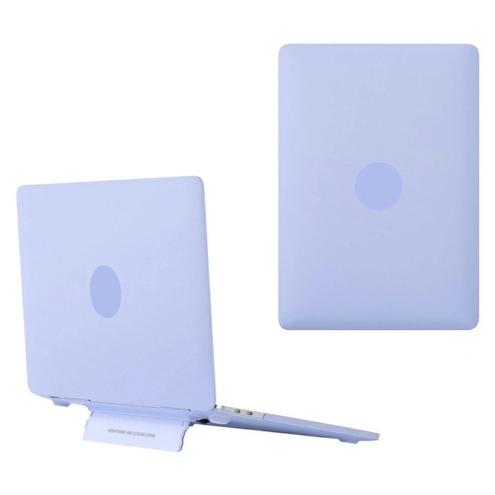 Husa Hard Case XGSM Pentru MacBook Neo 13, suport pliabil, violet