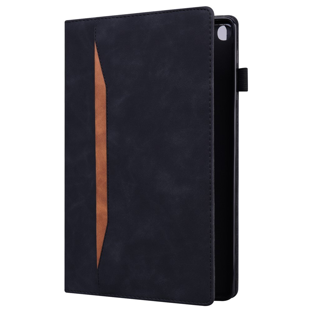 Etui XGSM pentru Xiaomi Redmi Pad 2 9.7, din piele PU si TPU, cu buzunare pentru carduri, functie stand, bucla pentru stylus, negru, 1 buc