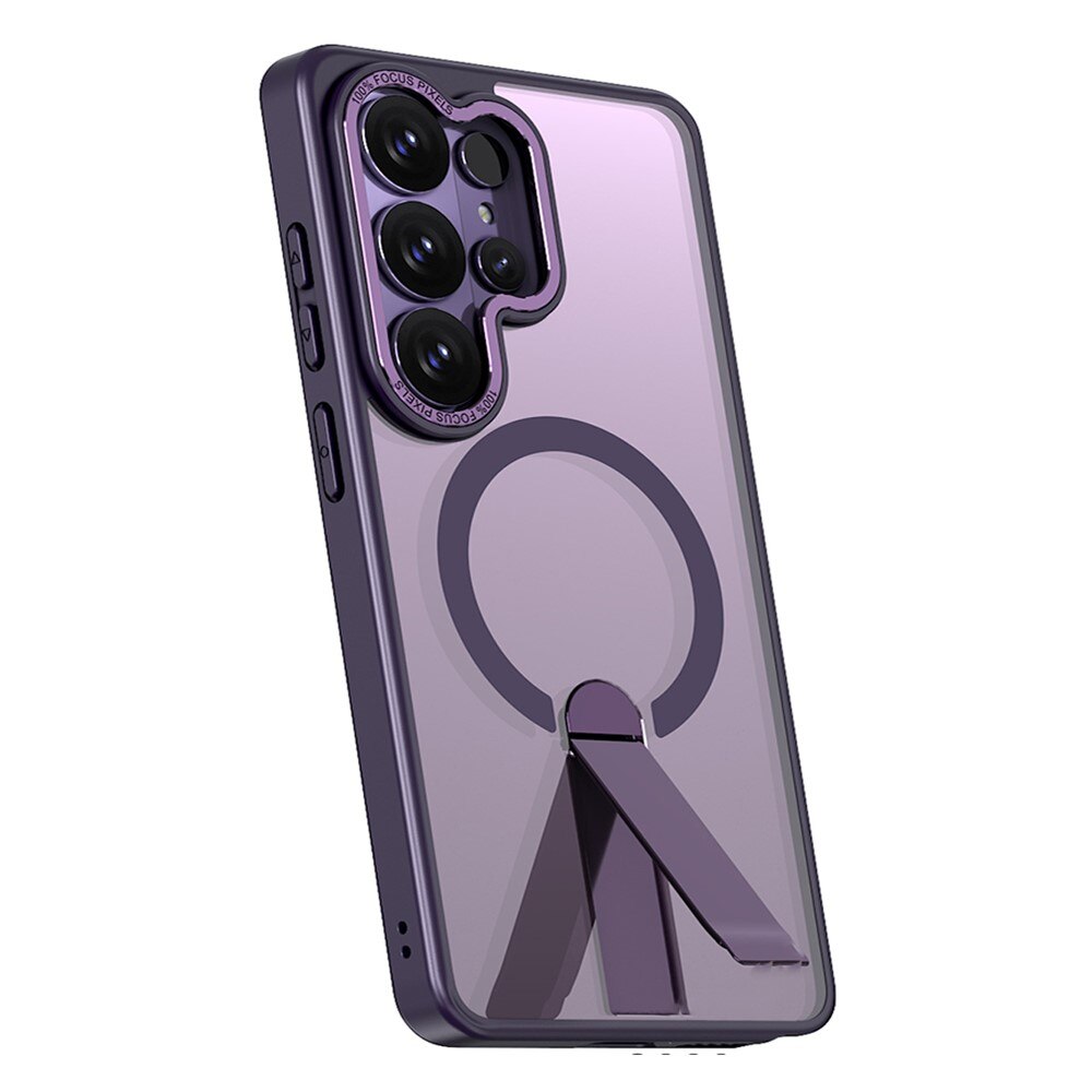Husa Pentru Samsung Galaxy S26 Ultra XGSM Fusion Hybrid magenta cu suport si MagSafe