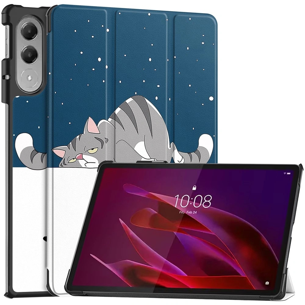 Husa tableta XGSM Lenovo Yoga Tab 11.1, protectie rigida, suport pliabil, negru