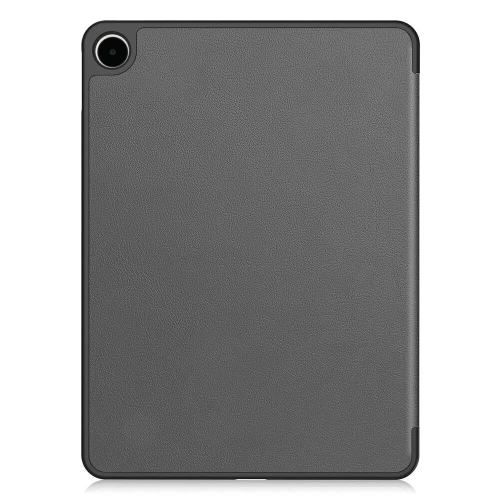 Husa cu clapeta XGSM pentru OnePlus Pad Go 2 Smartcase, din PU, PC si microfibra, functie suport pentru vizionare si scris, protectie ecran, spate si margini, gri, 1 buc