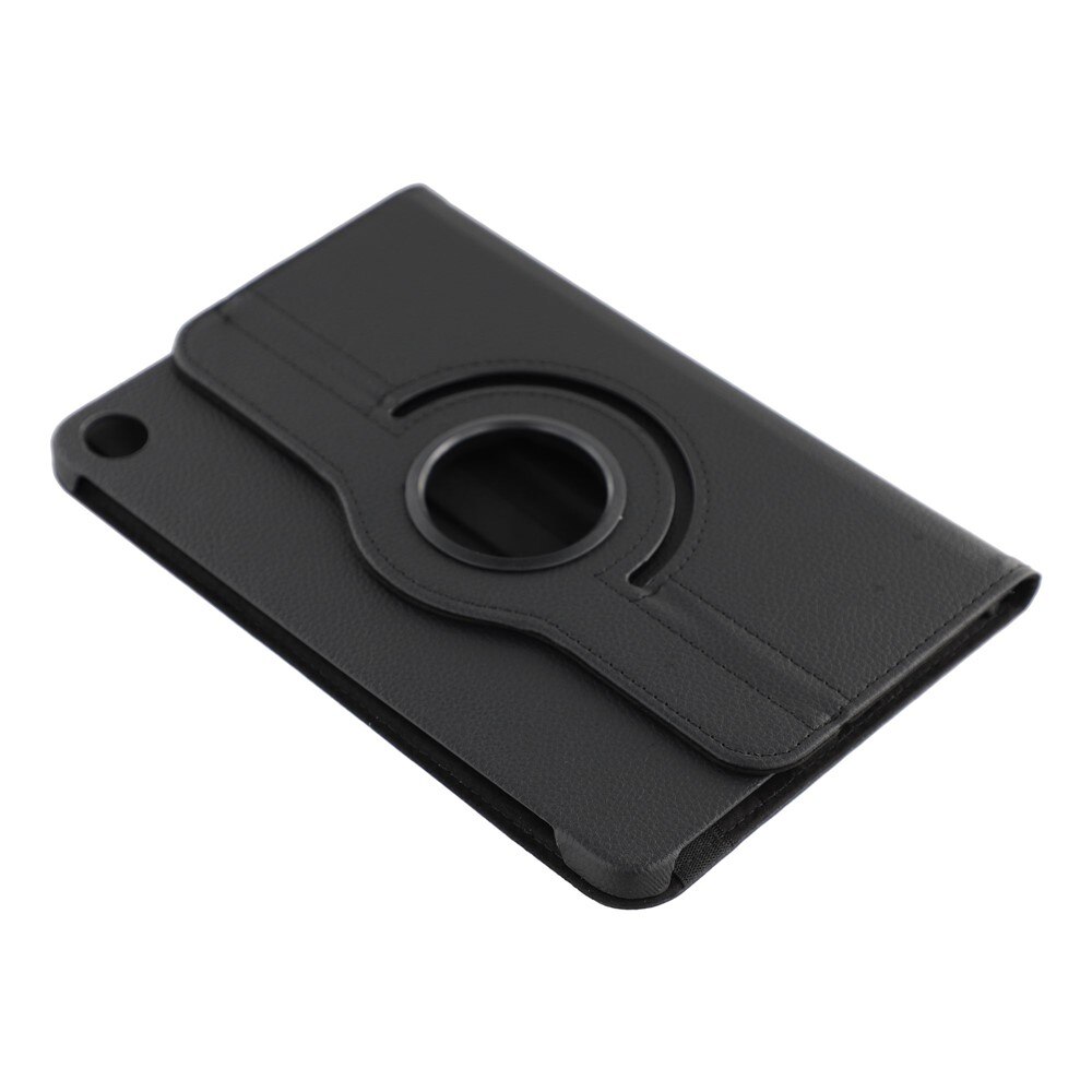 Husa etui XGSM pentru Xiaomi Redmi Pad 2 9.7, cu suport rotativ 360°, din PU si PC rigid cu textura liczi, negru