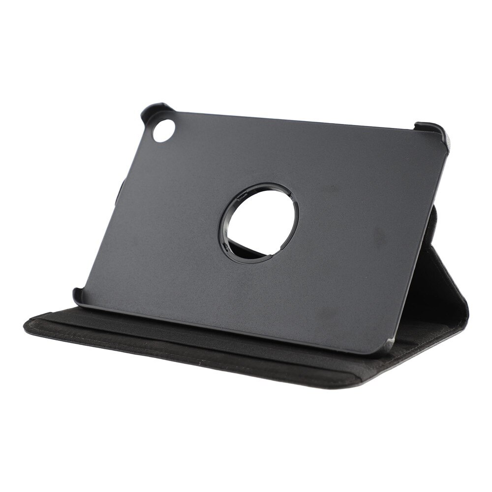Husa etui XGSM pentru Xiaomi Redmi Pad 2 9.7, cu suport rotativ 360°, din PU si PC rigid cu textura liczi, negru