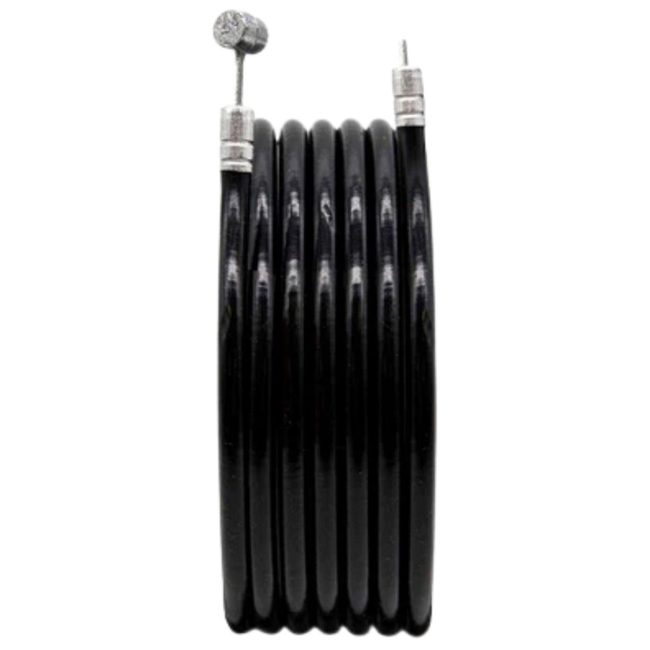 Cablu frana cu camasa, 1.75 m, pt. trotinete Xiaomi Mi M365, Xiaomi Mi 1S, Xiaomi Mi 3, Xiaomi Mi Essential, eWheel, Negru