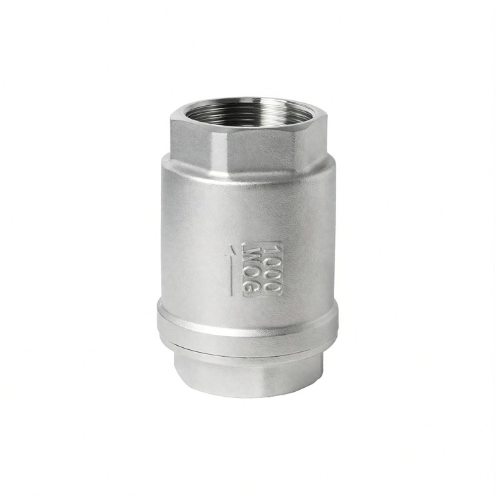 Visszacsapó szelep rozsdamentes acél 304 1/2" BSP belső menetes