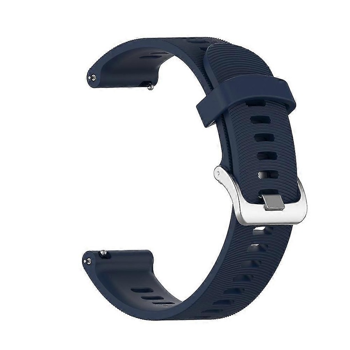 Szilikon óraszíj, Garmin Forerunner 245 645-höz, sötétkék