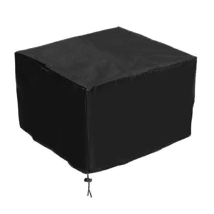 Калъф за защита на 3D принтер, найлон, черно-сив, 47x47x30см
