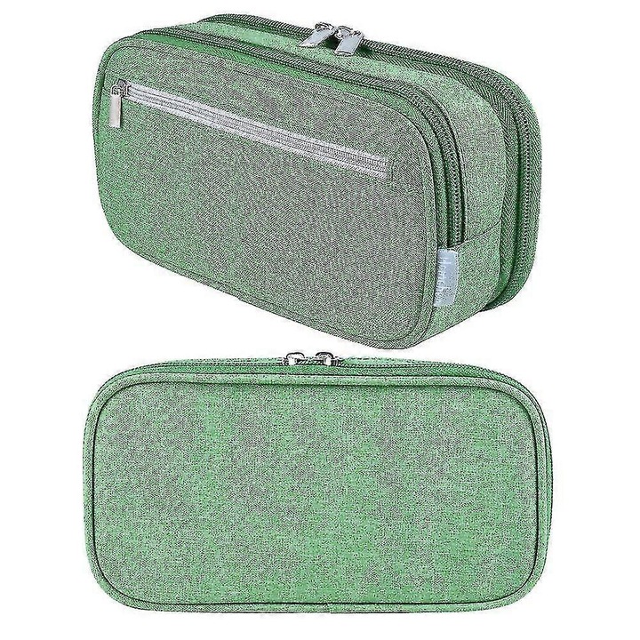 Многоцветен несесер от найлон 21x11x6см голям капацитет органайзер