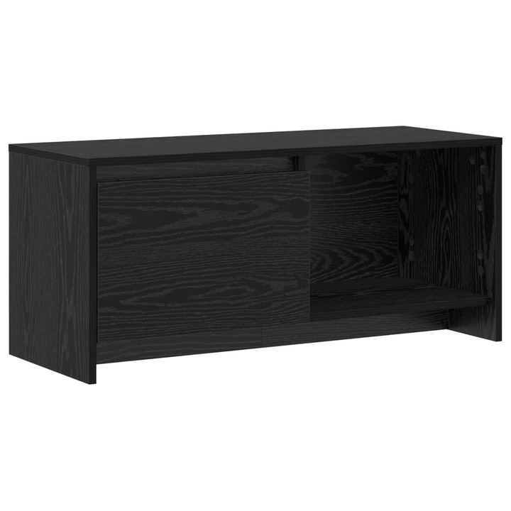 VidaXL TV szekrény garnitúra Fekete tölgy 90 x 35 x 40 cm Faanyag 875233