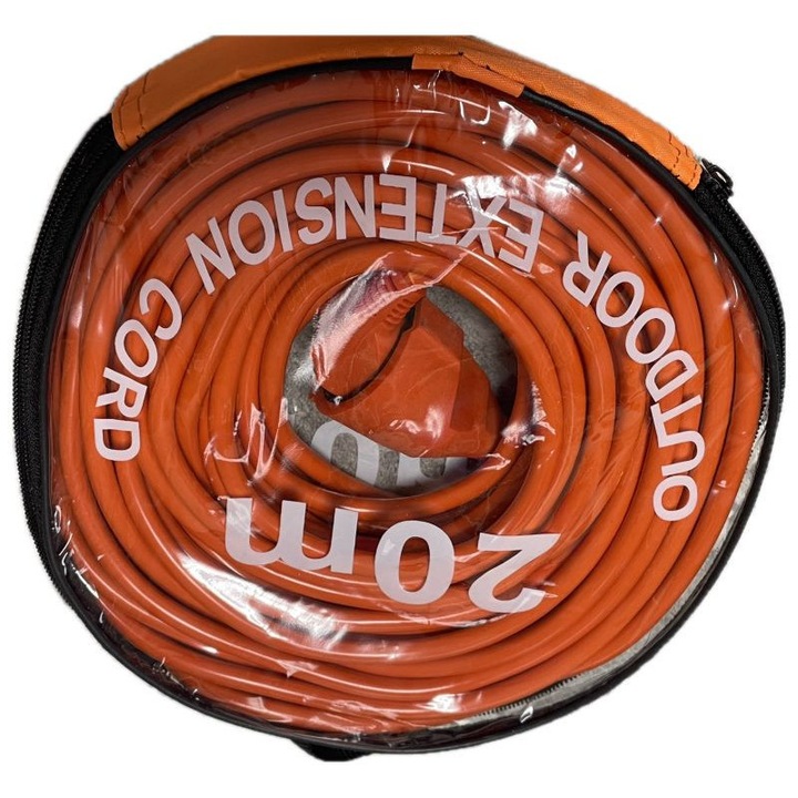 Hosszabbító, 3500W, 20m, Narancssárga