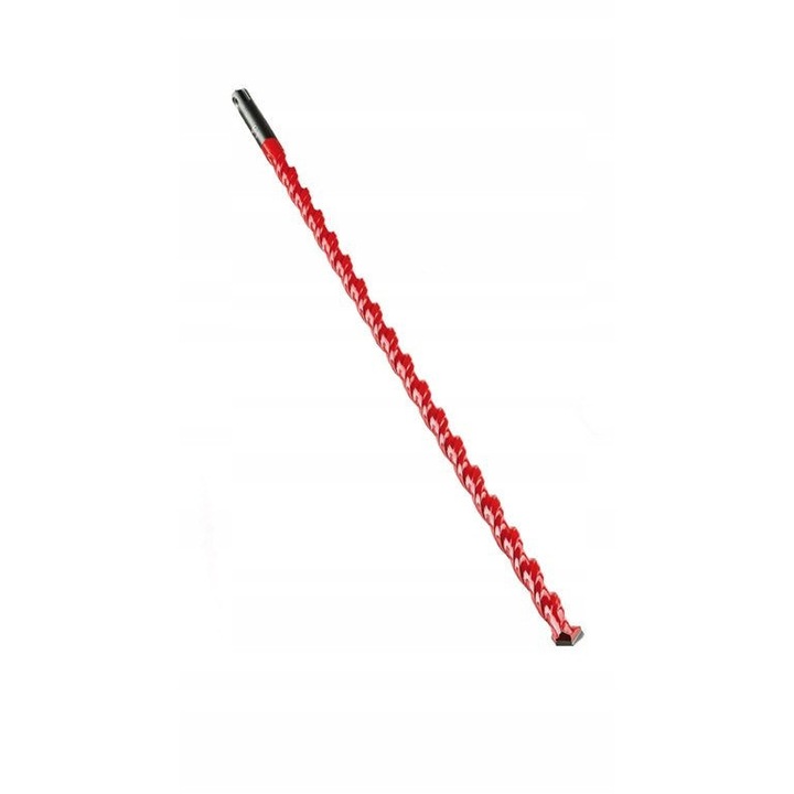 Burghiu universal Alpen Profi MultiCut SDS-plus, tais slefuit in 3 planuri, pentru materiale variate lemn/beton/metal/ceramica, 16 mm x 450 mm, rosu, 1 buc