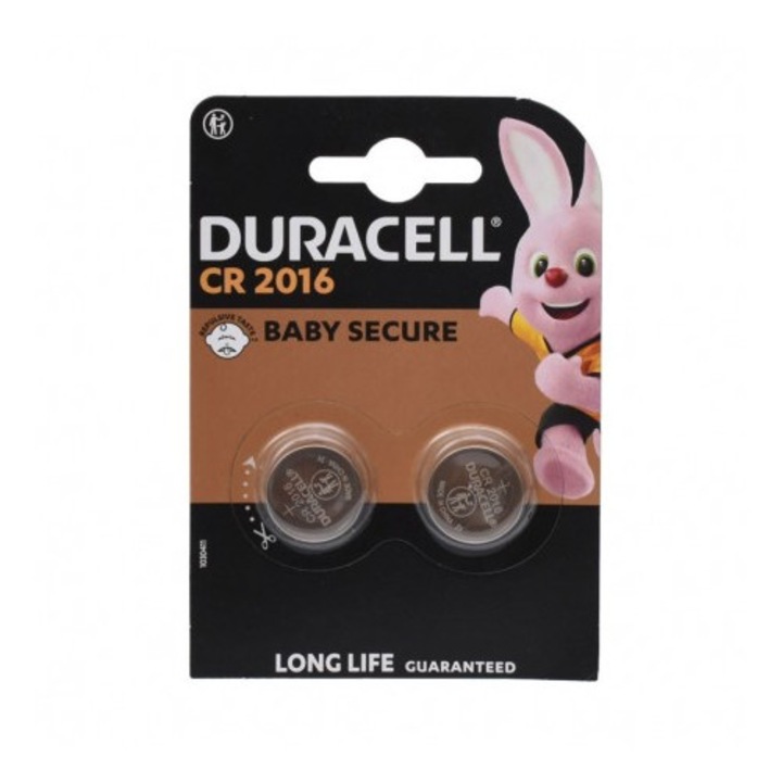 Baterie Duracell LI-ION 3V CR 2016-2Buc/Set