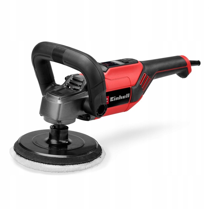 Polizor unghiular Einhell CC-PO 1100/150, 1100W, reglaj electronic, 180mm, alb-negru
