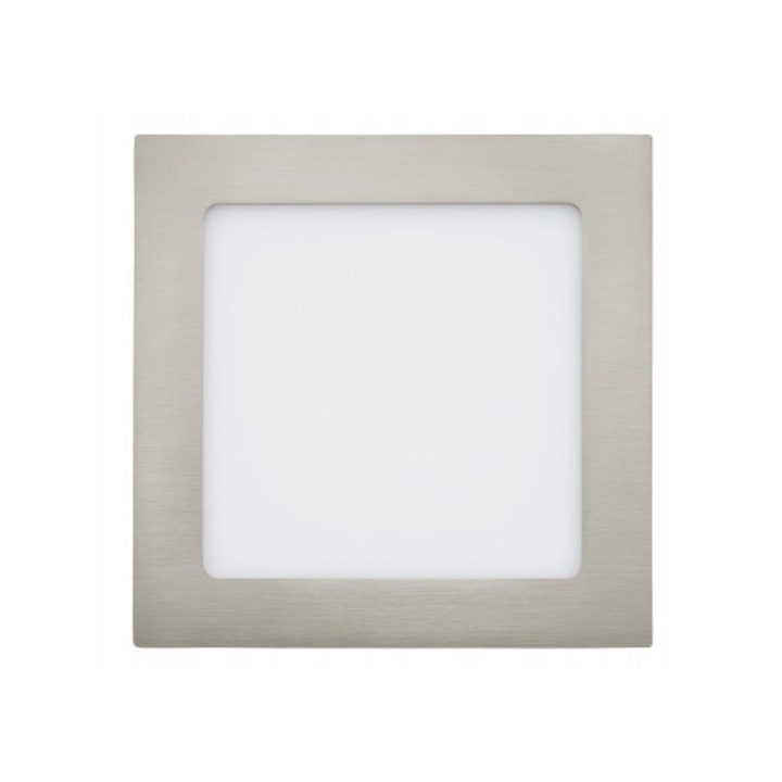 Mennyezeti lámpa Eglo FUEVA 1, beépített LED 10,9W 1200 lm 3000K, fém, beépíthető, ezüst, 1 db