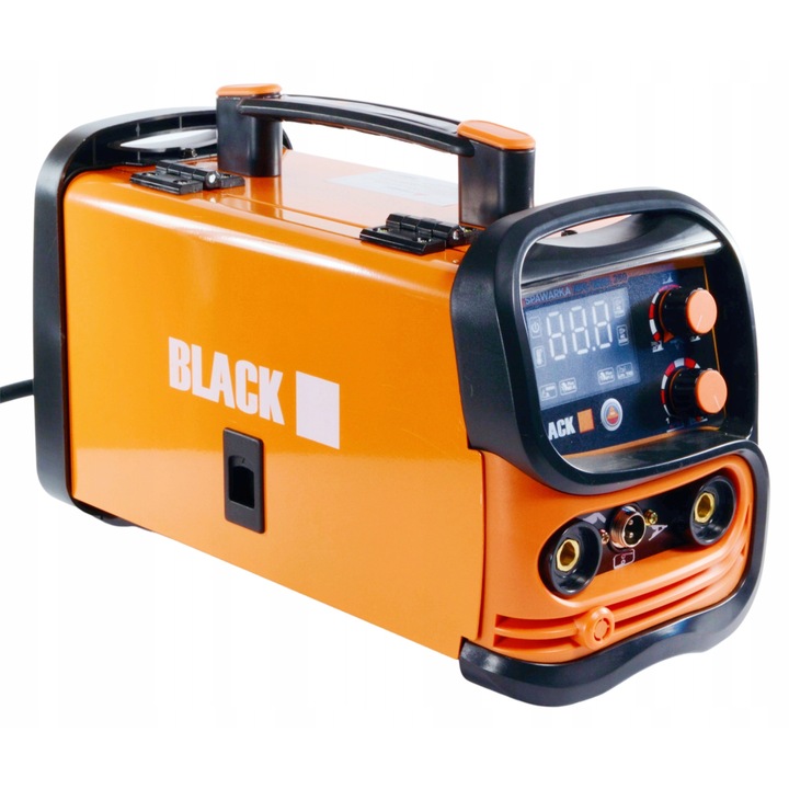 Black MIG MAG MMA 250A multifunkciós hegesztőgép, fekete, 15kg
