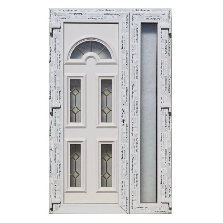 Usa Dubla Mira Gold 140x200, Profil 70 mm, 6 Camere, Inchidere in 5 Puncte, Prag Termoizolant Din Aluminiu