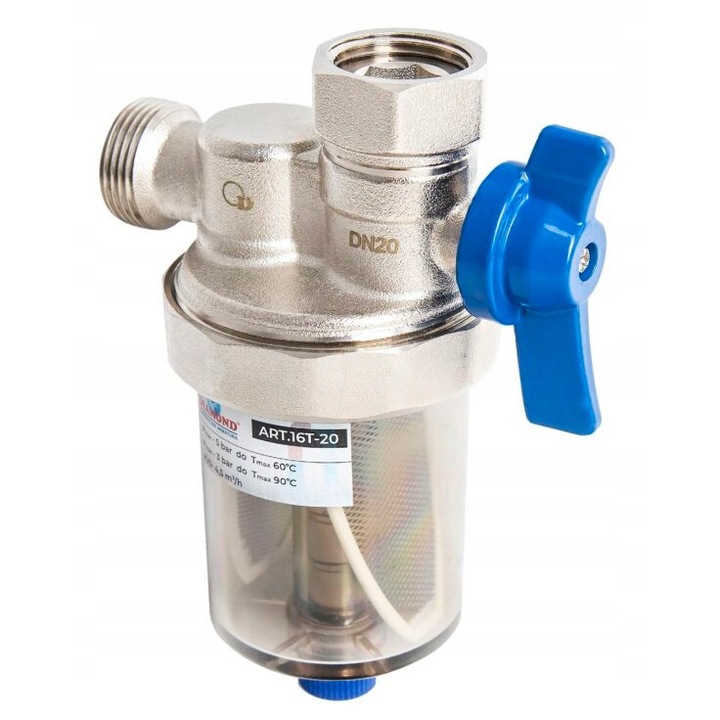 Filtru magnetic DIAMOND separator impuritati 3/4", 7000 Gauss, 4.5 m3/h