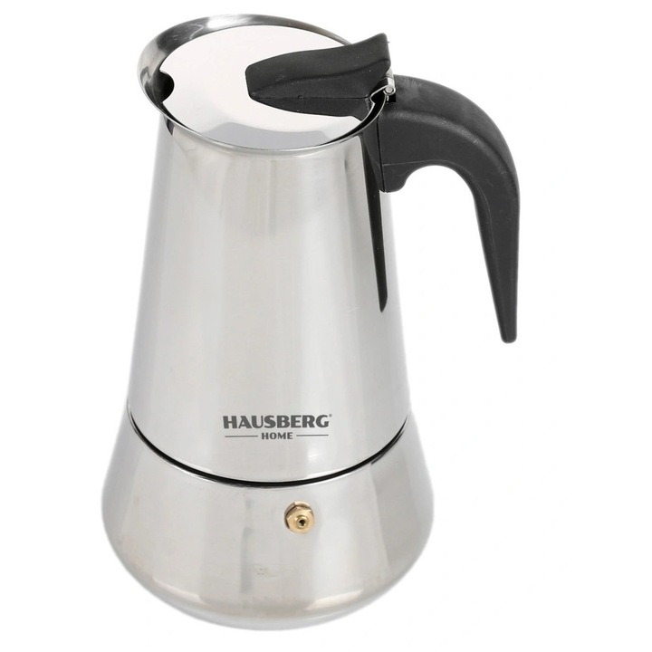 Hausberg HB-H 461 rozsdamentes acél 6 személyes kotyogós kávéfőző