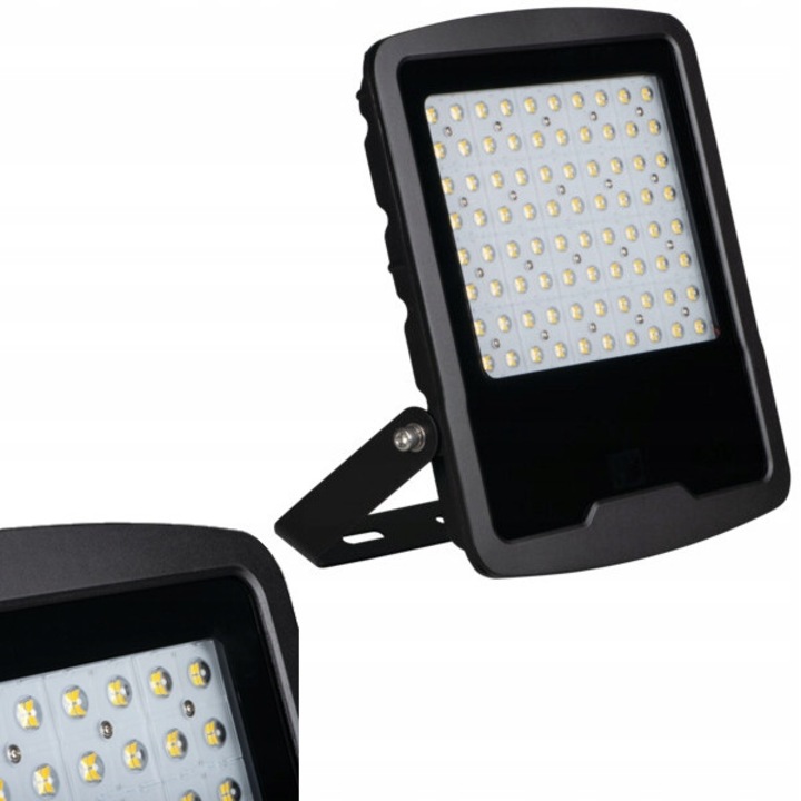 LED прожектор/рефлектор Kanlux AGOR HI 240W, 36000 lm, 4000K, симетричен, IP65, IK08, черен, 1 бр
