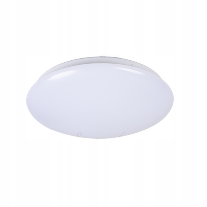 LED плафониера Kanlux Corso V2, 12W, бяла, 278x65mm, сензор за движение