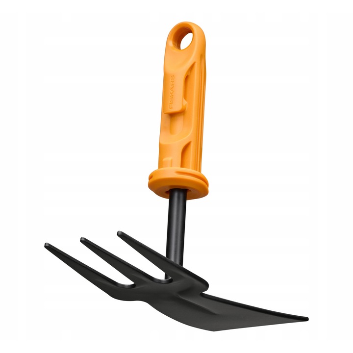 Fiskars kapafej, OneClick modell, villákkal, gyors rögzítés, fekete/narancssárga