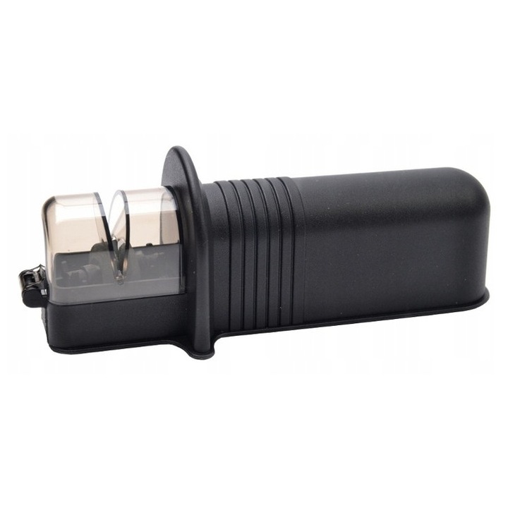 Fiskars Roll-Sharp késélező, cserélhető kerámia görgővel, csúszásmentes lábakkal, könnyen tisztítható, fekete, 1 db