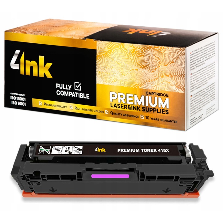 Toner 4INK 415X Premium XL Magenta 6000 oldal