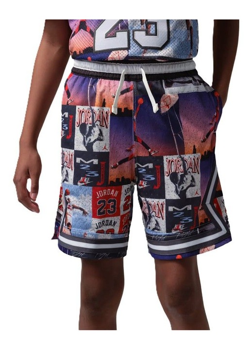 Rendezés Nike JDB MJ AOP SPORT DIAMOND SHORT-95D429-G0T