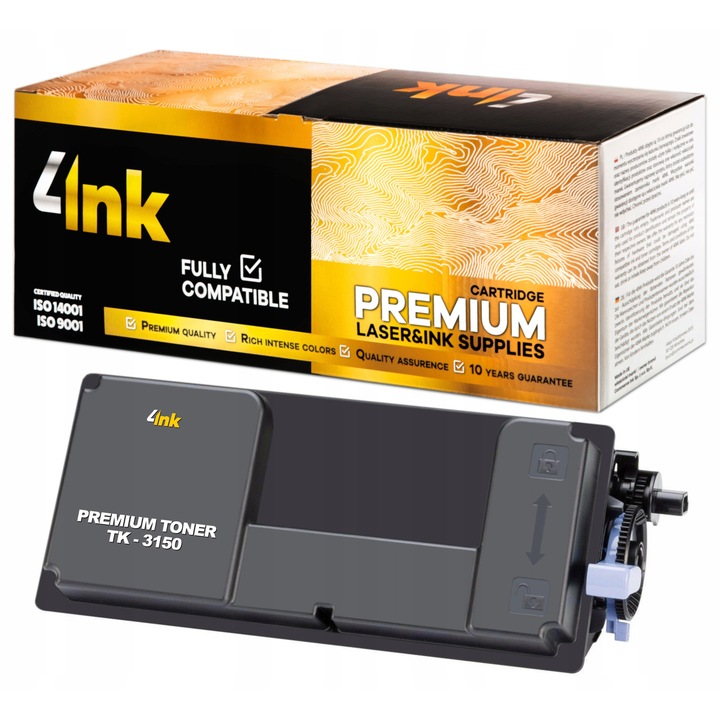 Toner 4INK Kyocera TK-3150 fekete XL 14500 oldal