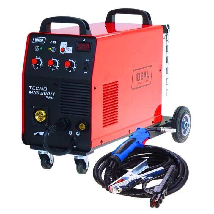 IDEAL Tecnomig 200/1 PRO hegesztőgép, MIG/MAG MMA, 200A, 230V