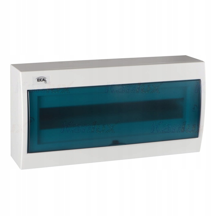 Kanlux KDB-S18T elektromos elosztószekrény 18 modul kék 204x102x410mm