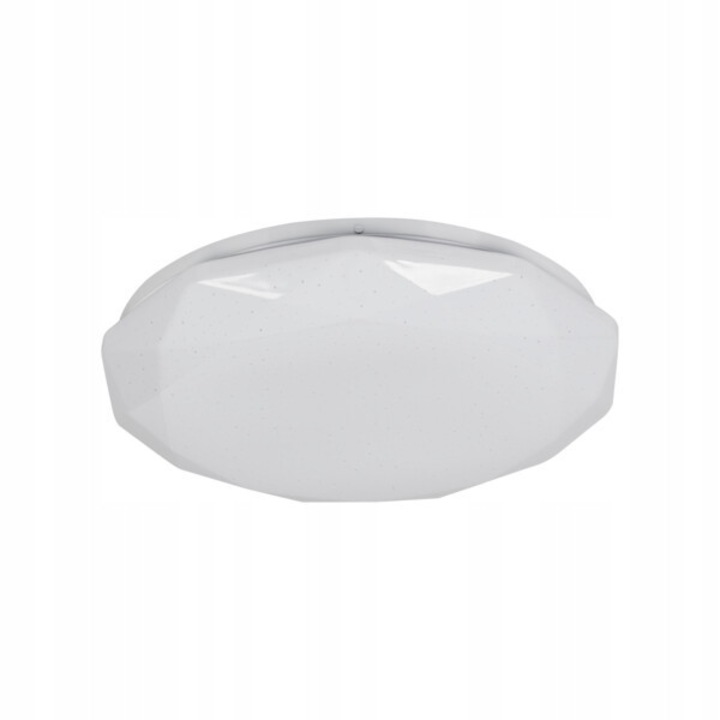 LED плафониера Kanlux CARVO LED 37321, 17,5W, 1320 lm, 4000K, диаметър 380 mm, бяла, IP20, вграден LED източник, 25000h