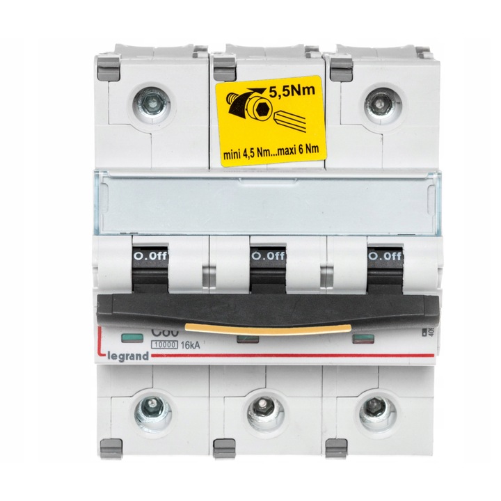 Legrand S313 elektromos biztonsági megszakító 80A 3P 10kA 240V