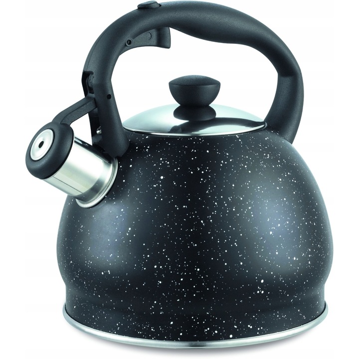 Koko Leon üst 1,8 l fekete márvány 20x18x18 cm